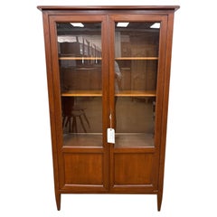 Vitrine en acajou de style Louis XVI français