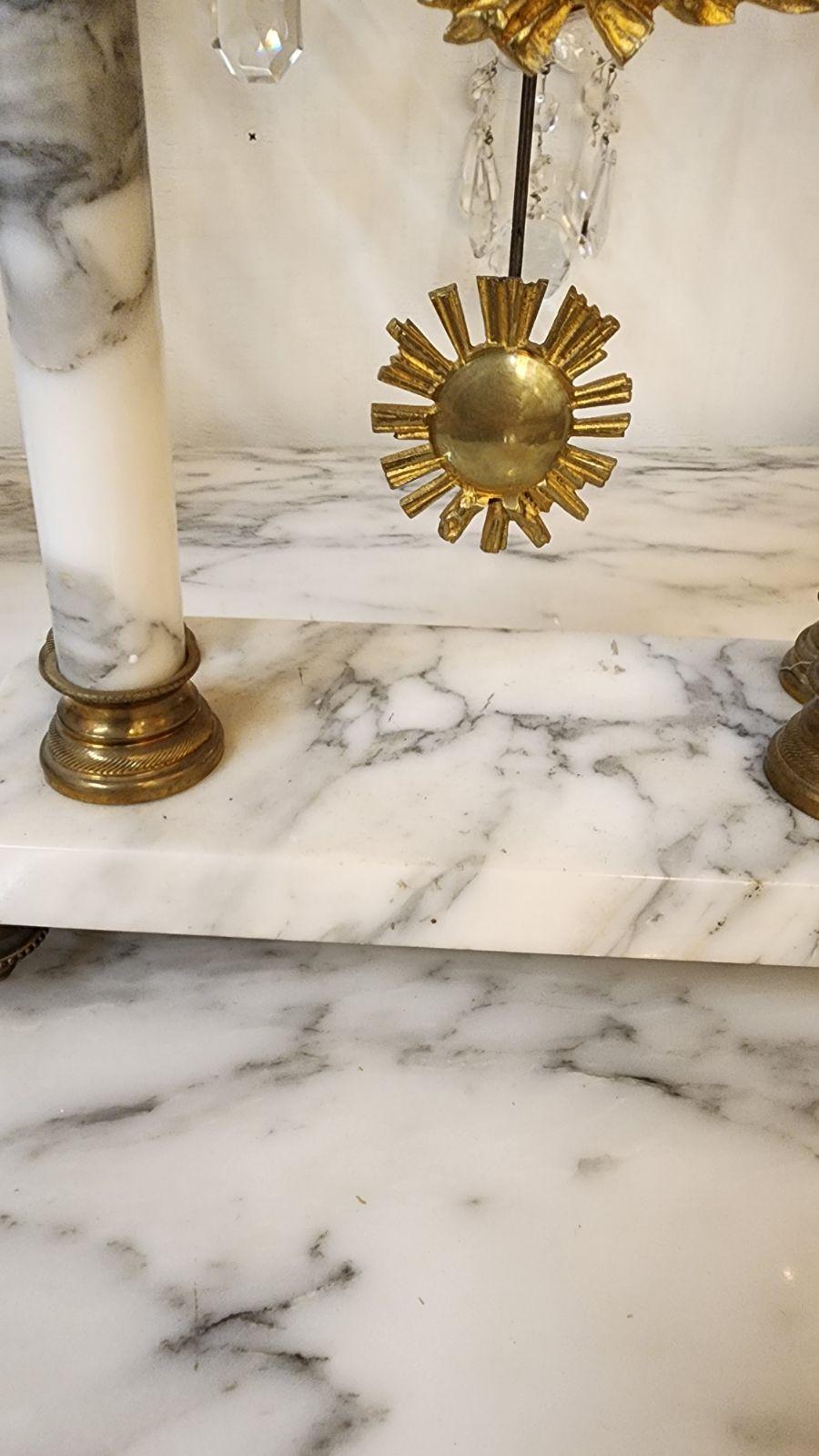 French Louis XVI Style Mantle clock For Sale 1