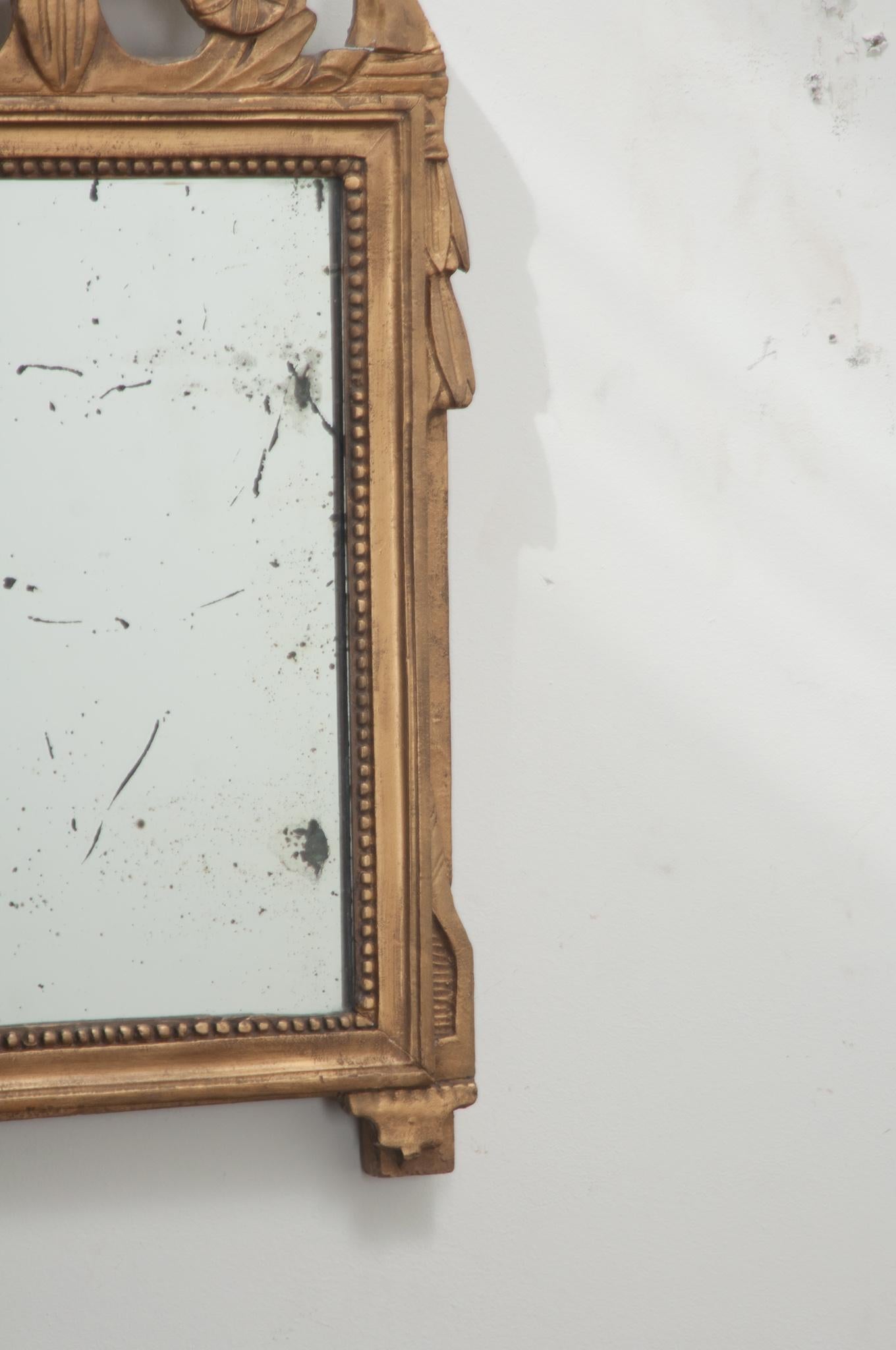 19th Century French Louis XVI Style Mirror For Sale