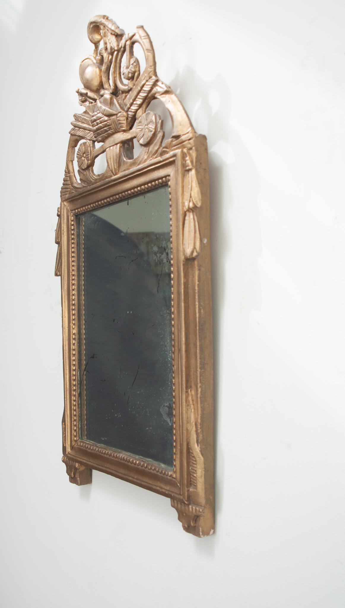 French Louis XVI Style Mirror For Sale 2