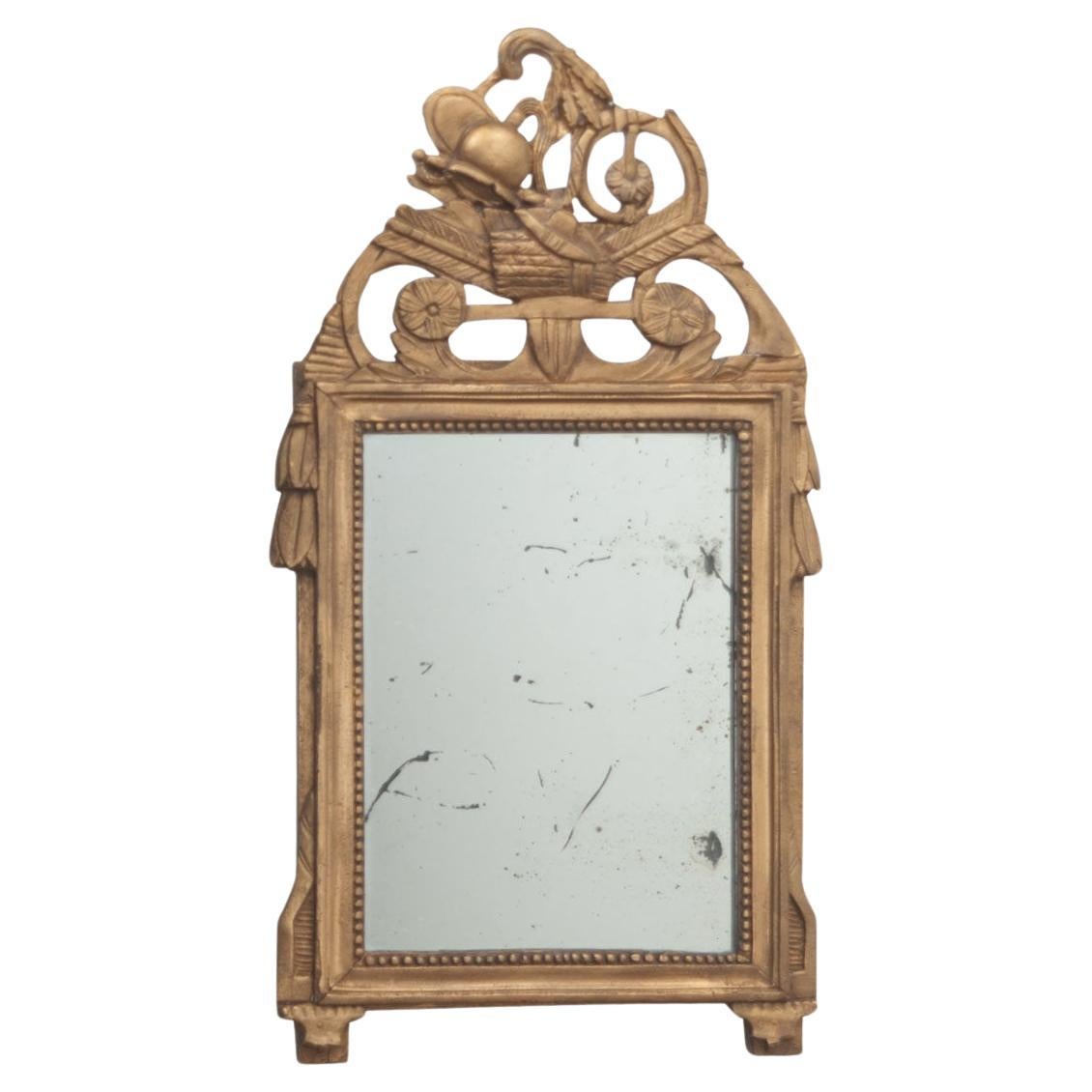 French Louis XVI Style Mirror For Sale