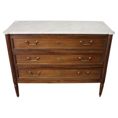 French Louis XVI Style Narrow Commode