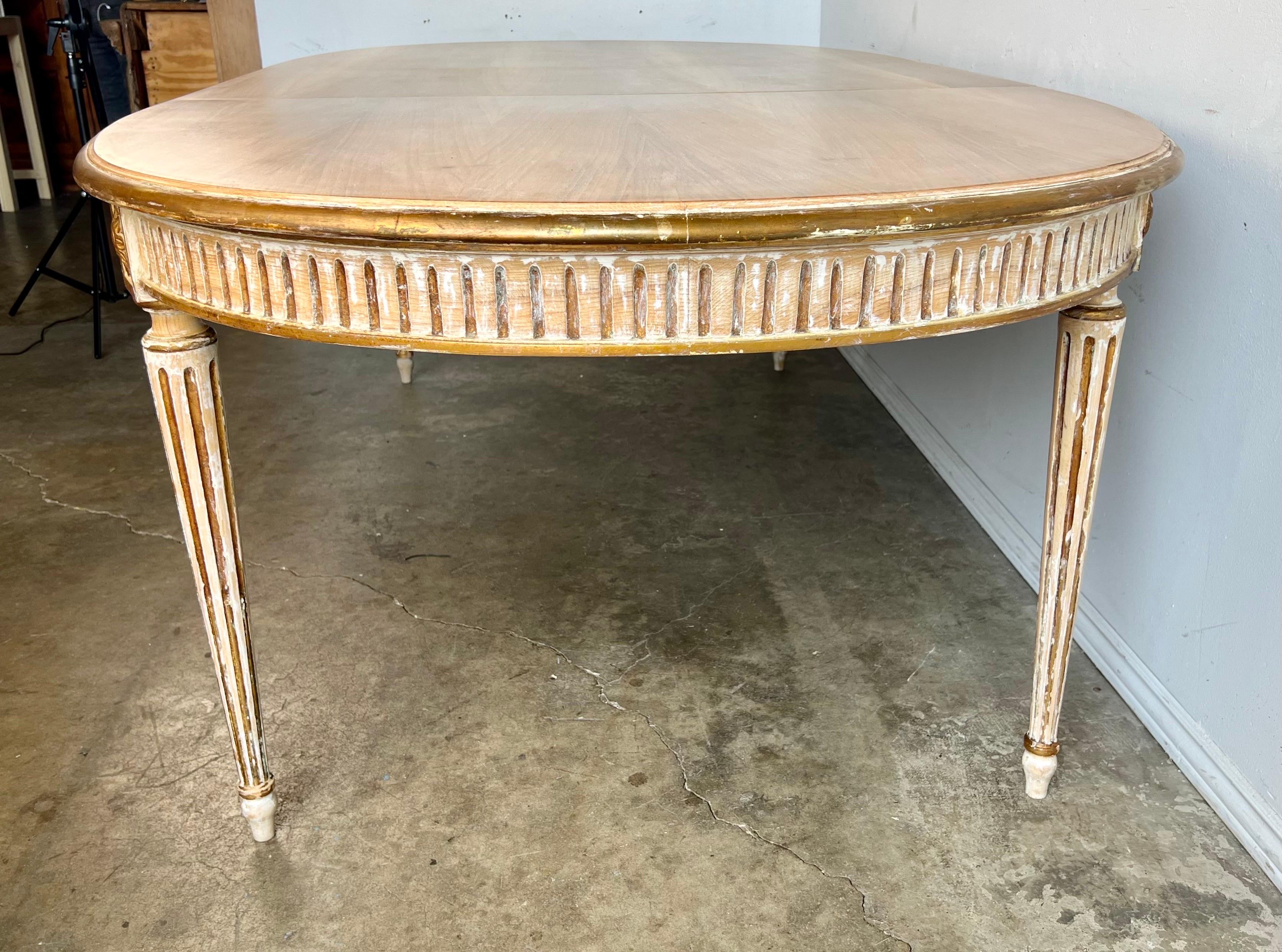 French Louis XVI Style Neoclassical Dining Table 4