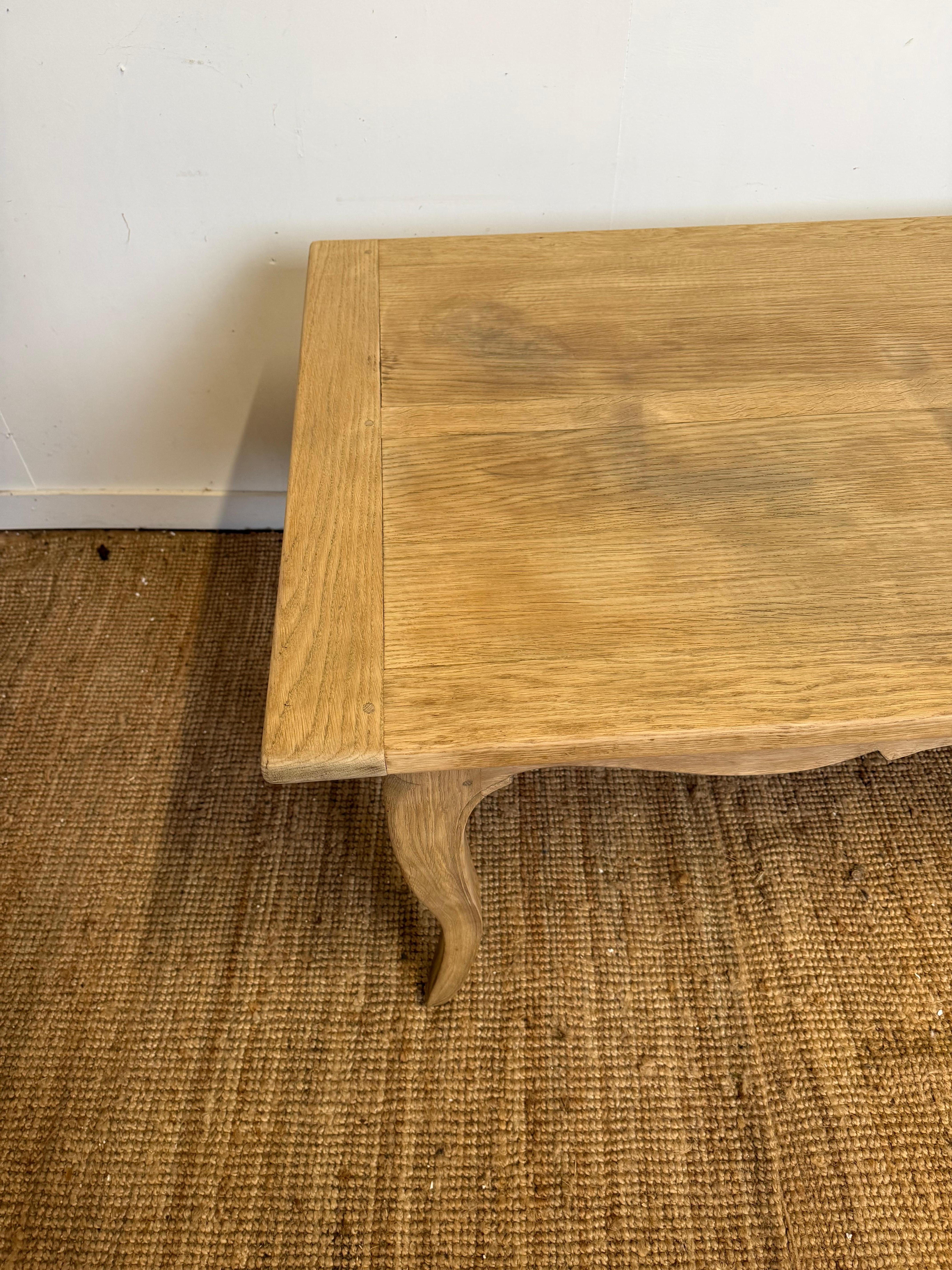 Mesa de granja francesa de roble estilo Luis XVI en venta 5