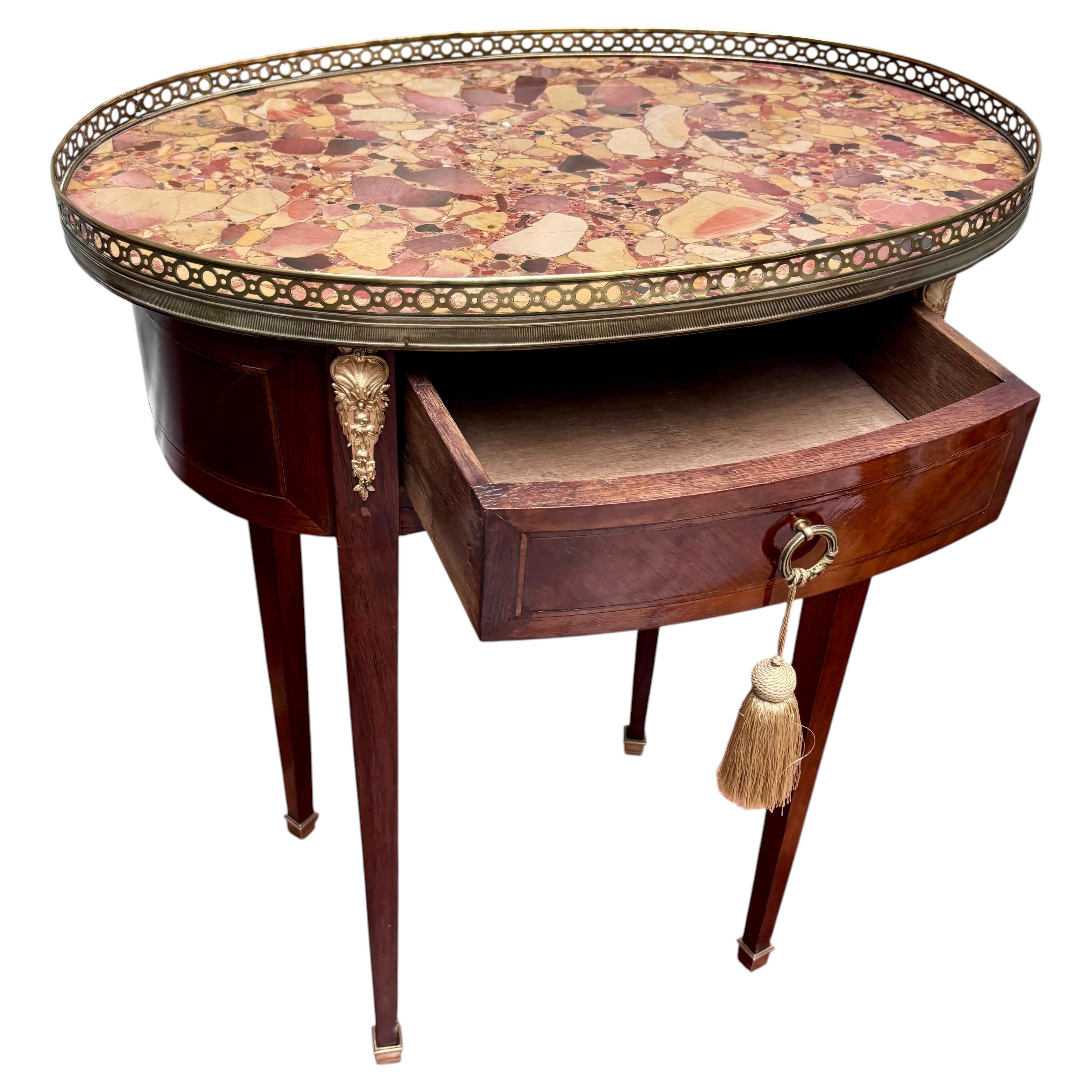 French Louis XVI Style Occasional Table For Sale