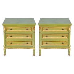 French Louis XVI Style Painted Chests / Commodes / Tables Att. To Julia Gray
