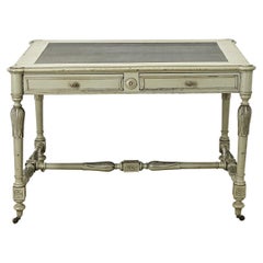 Antique French Louis XVI Style Painted Desk