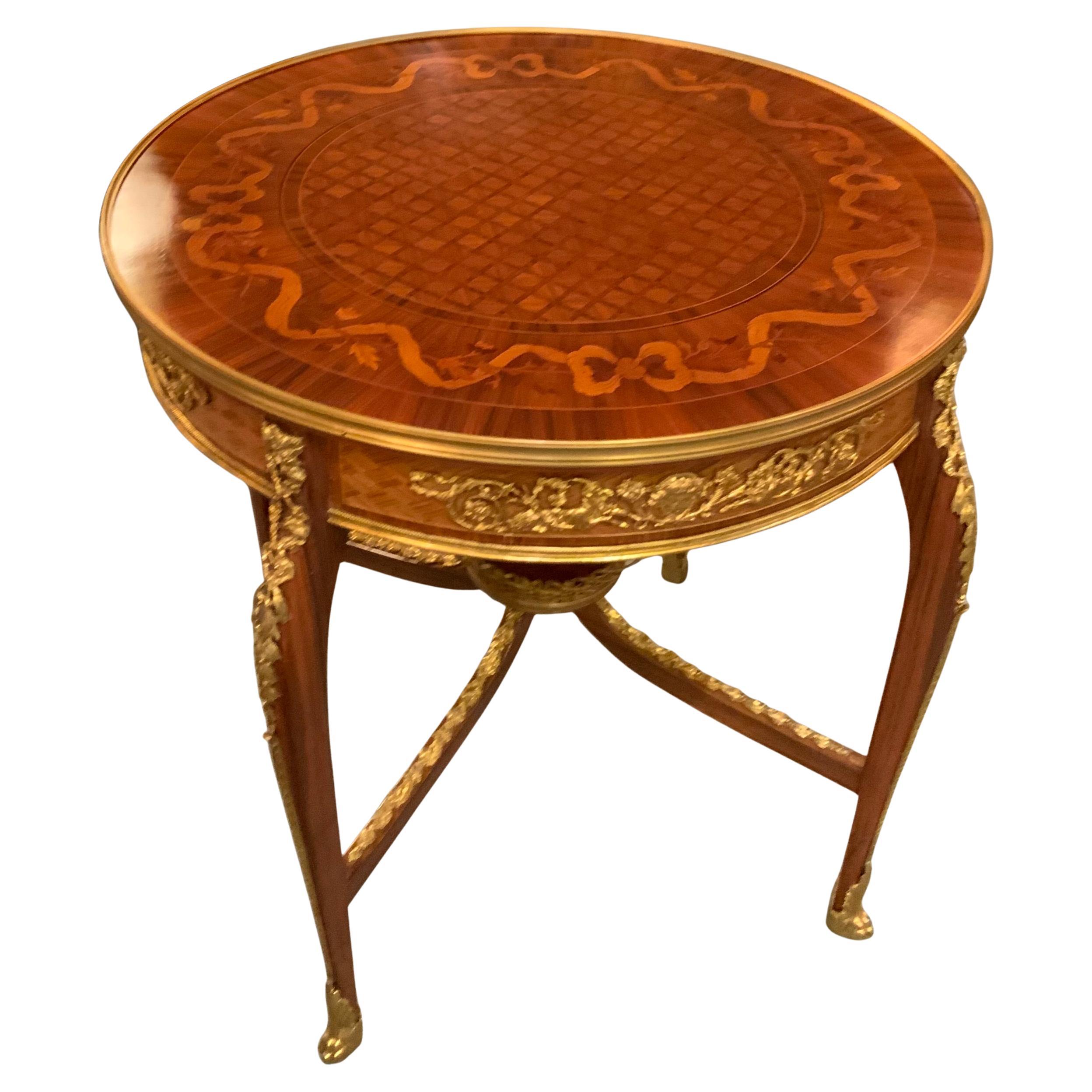 French louis XVI style side table