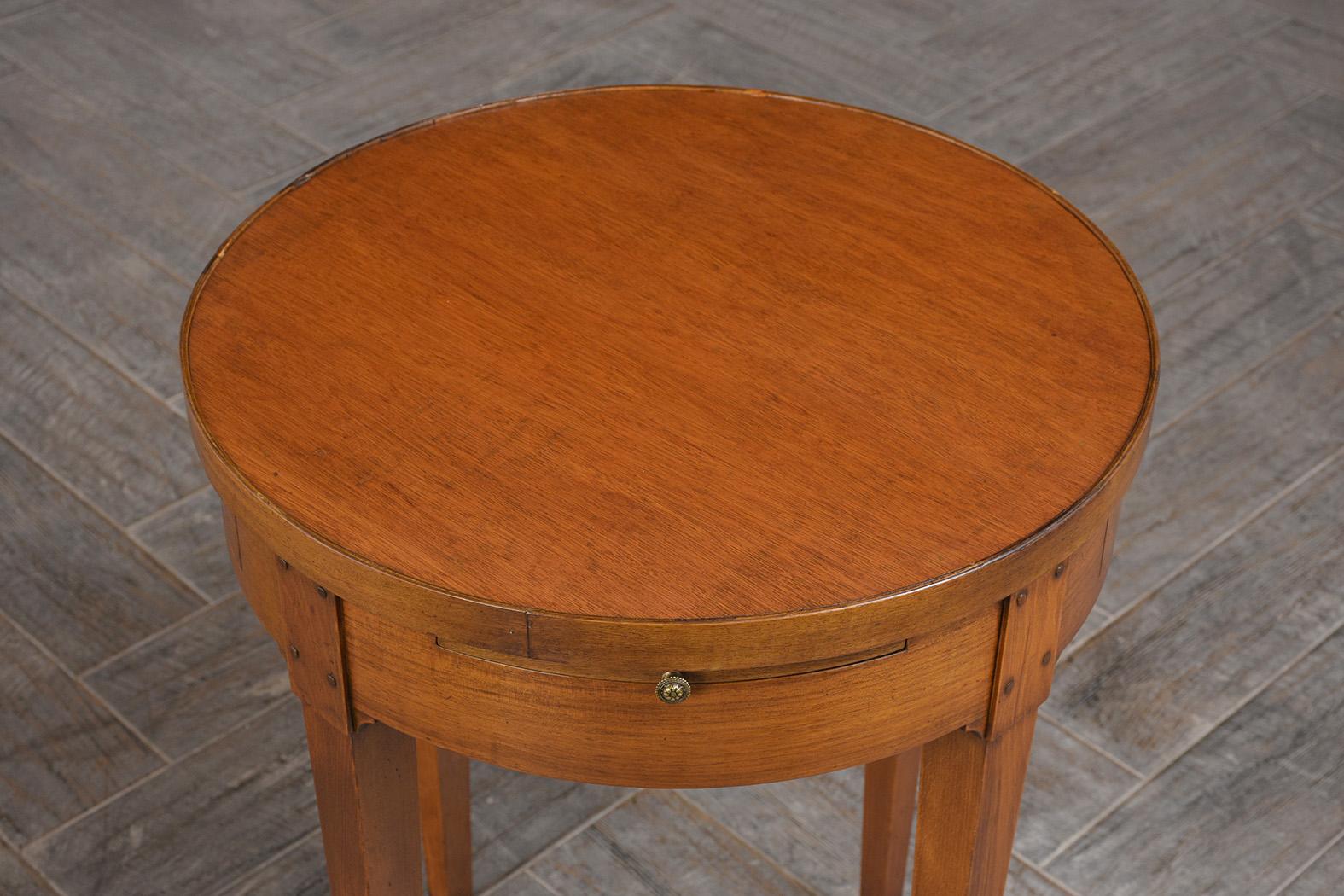 French Louis XVI Style Side Table, Late 19th Century 2