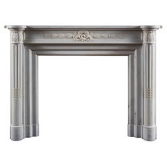 Französisch Louis XVI Stil Statuary Marmor Kamin Surround