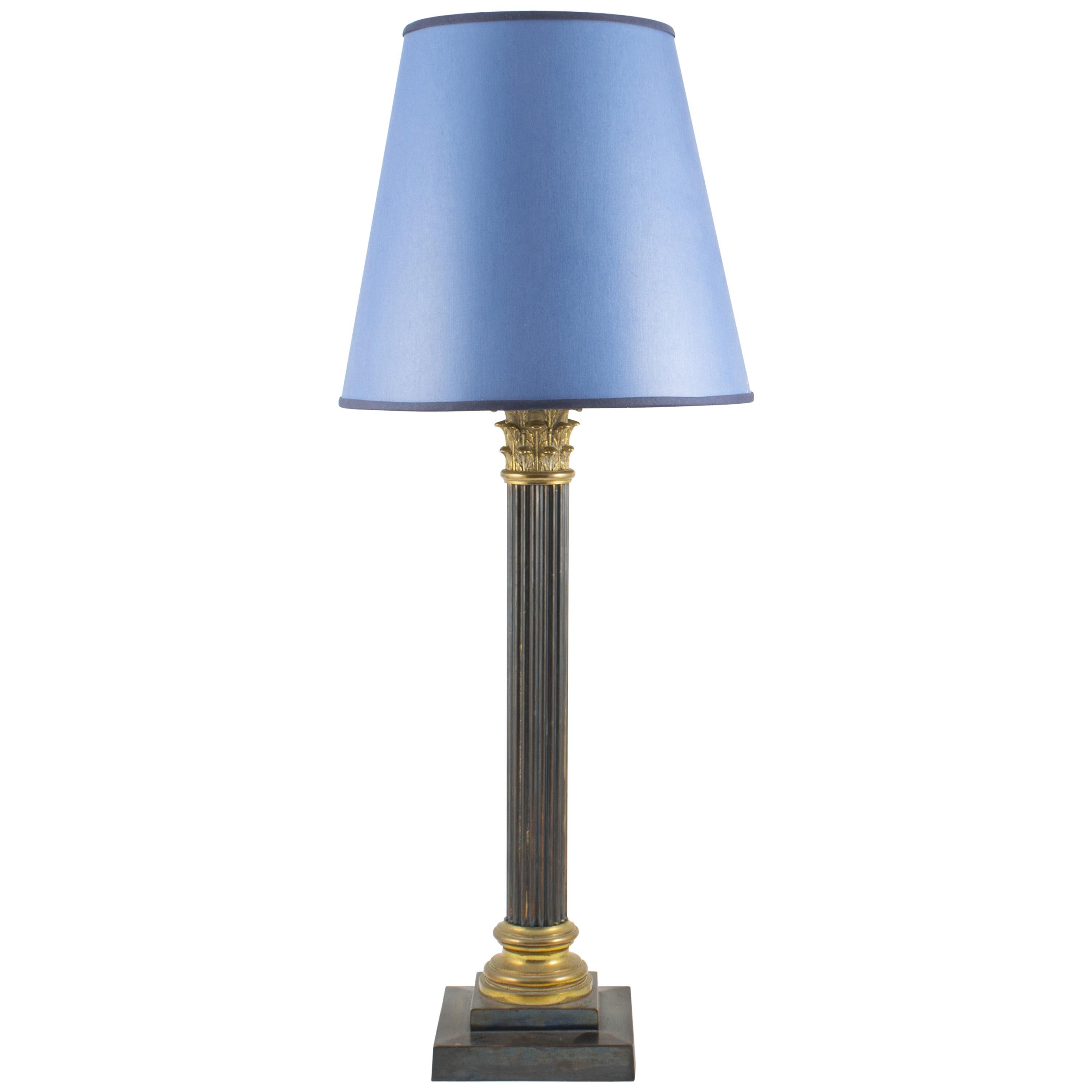French Louis XVI Style Table Lamp For Sale