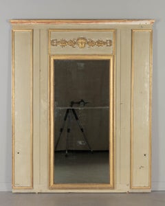 Espejo Trumeau Francés Estilo Luis XVI