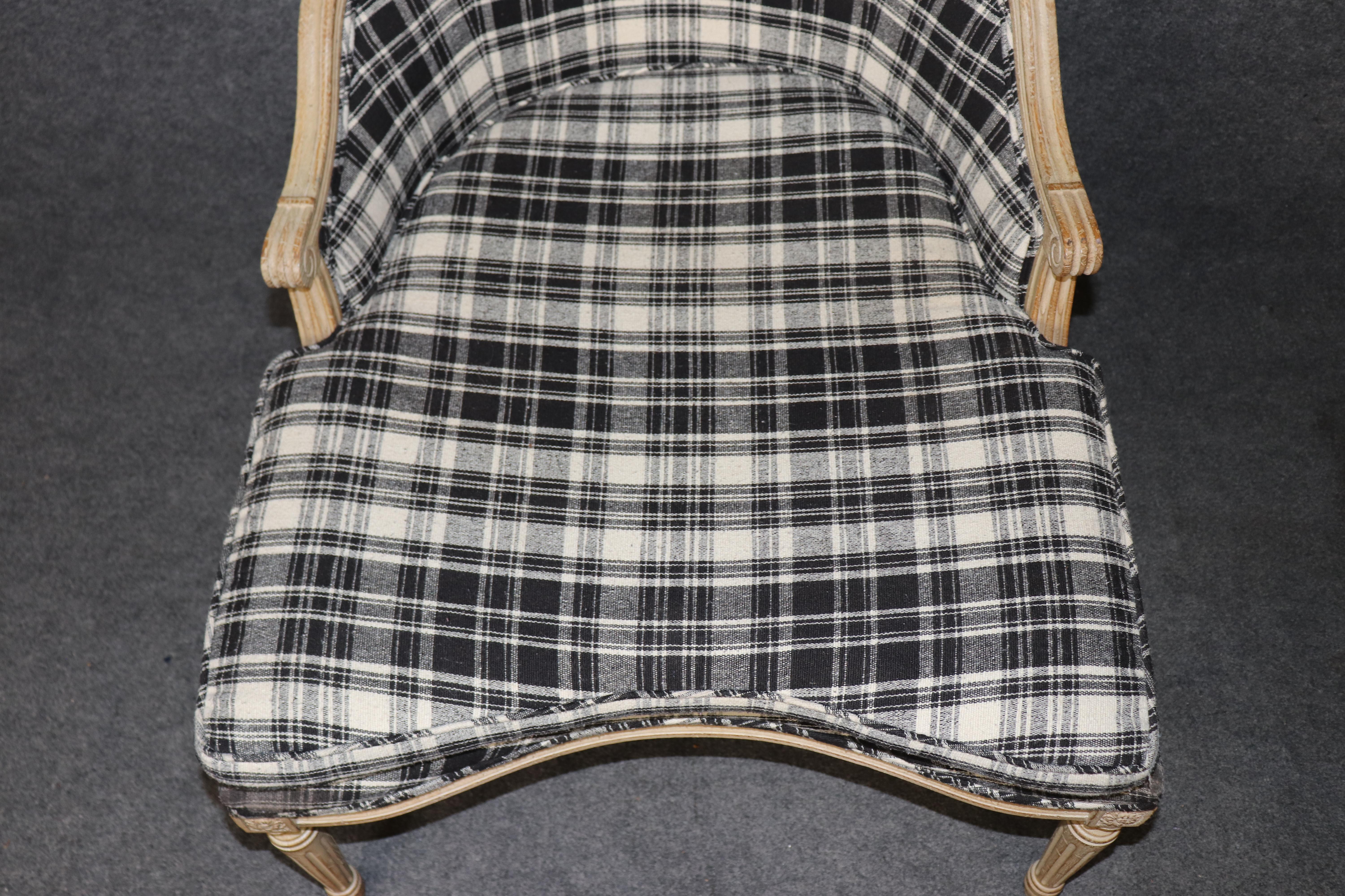 Chaise longue Duchesse Brise deux pièces de style Louis XVI en vente 6