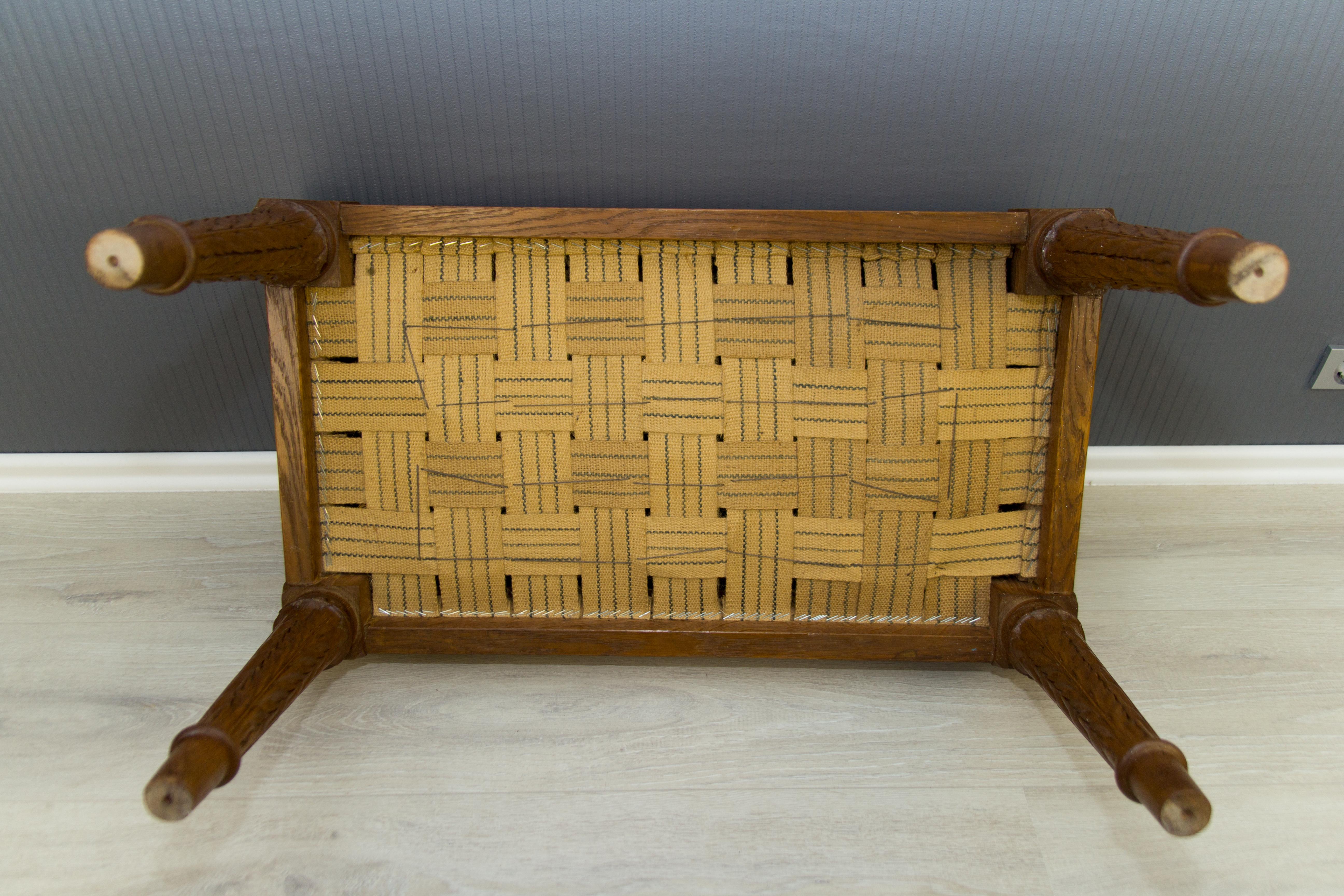 Early 20th Century French, Louis XVI Style Upholstered Bench