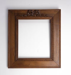 French Louis XVI Style Walnut Frame, circa 1900