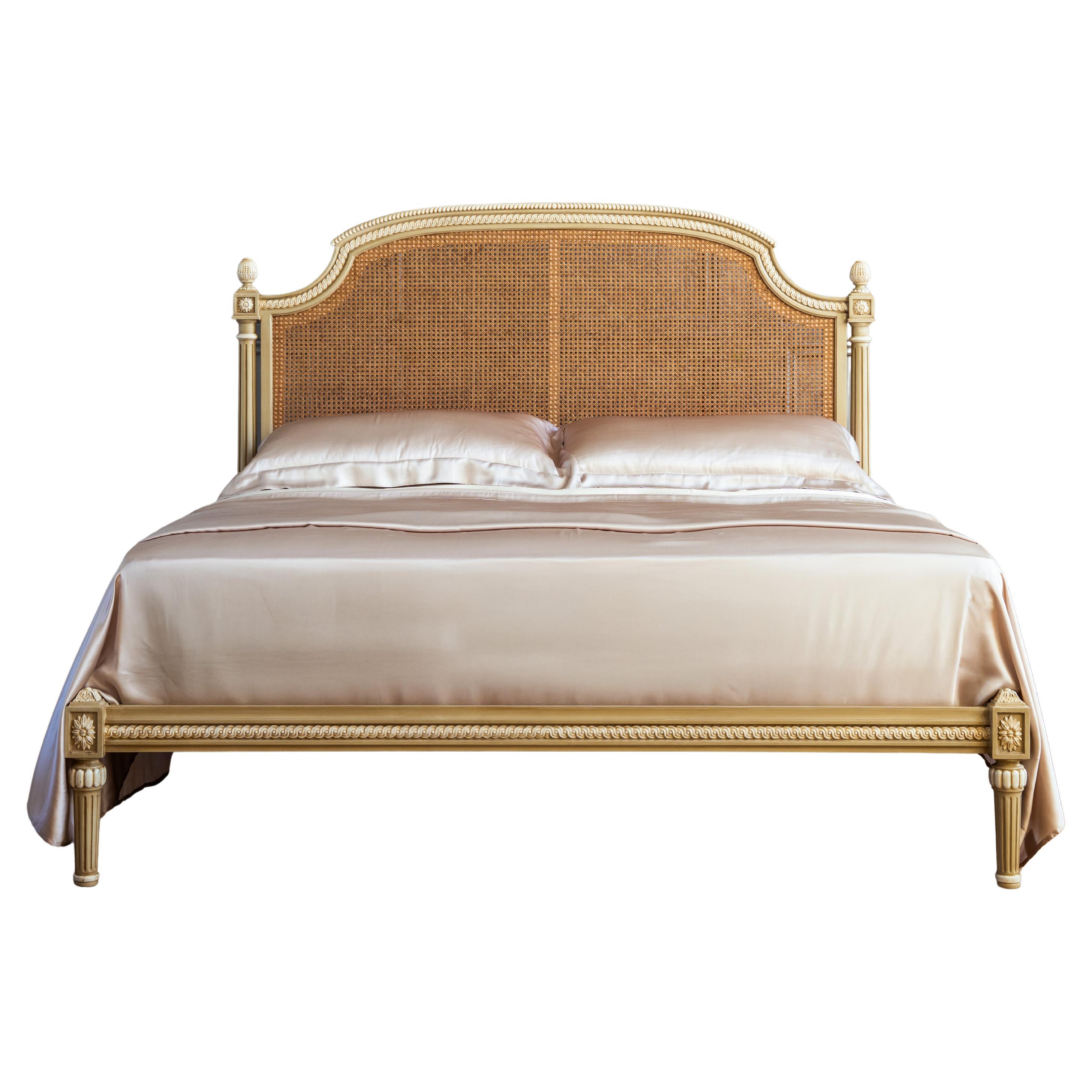 What is a caned bed?