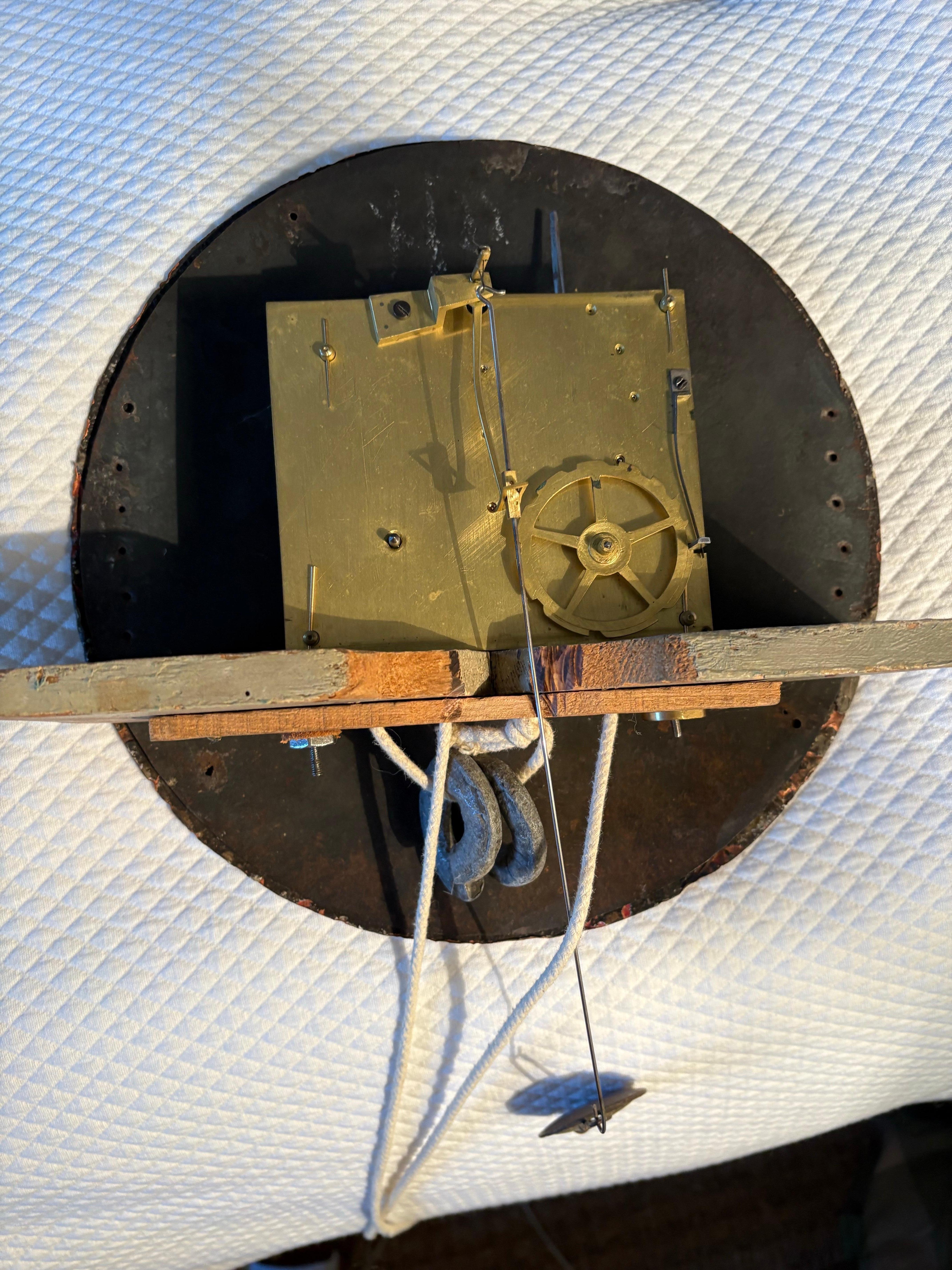 French Louis XVI Tall Case Clock, C1800, Also Called “St Nicolas-Clock” For Sale 1