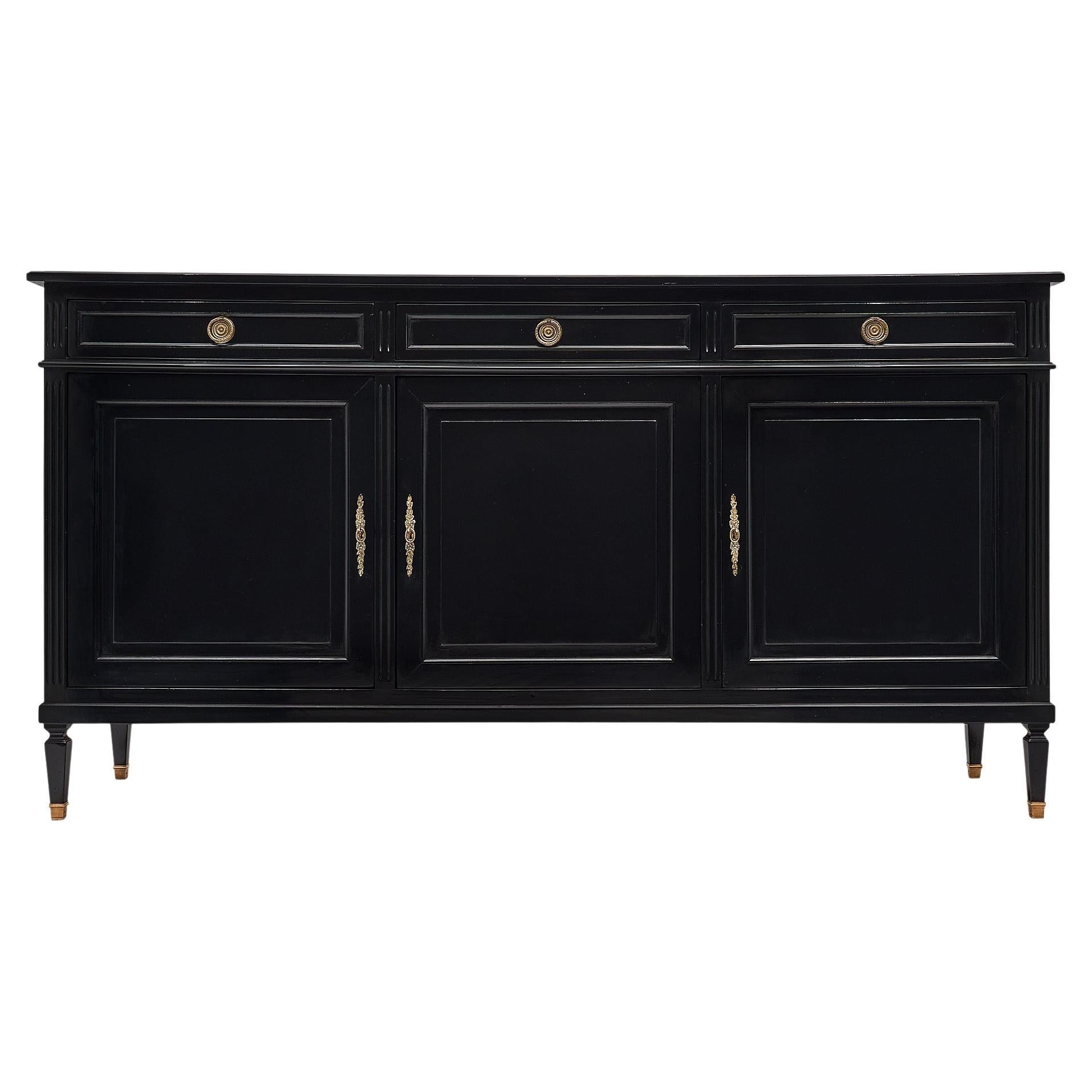 French Louis XVI Three Door Buffet