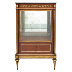 Französische Louis XVI-Vitrine A L'Etrusque