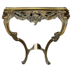 Antique French Louis XVI Wall Console