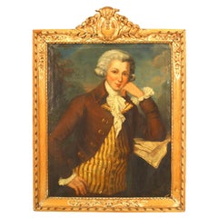 French Louis XVI Young Man Portrait