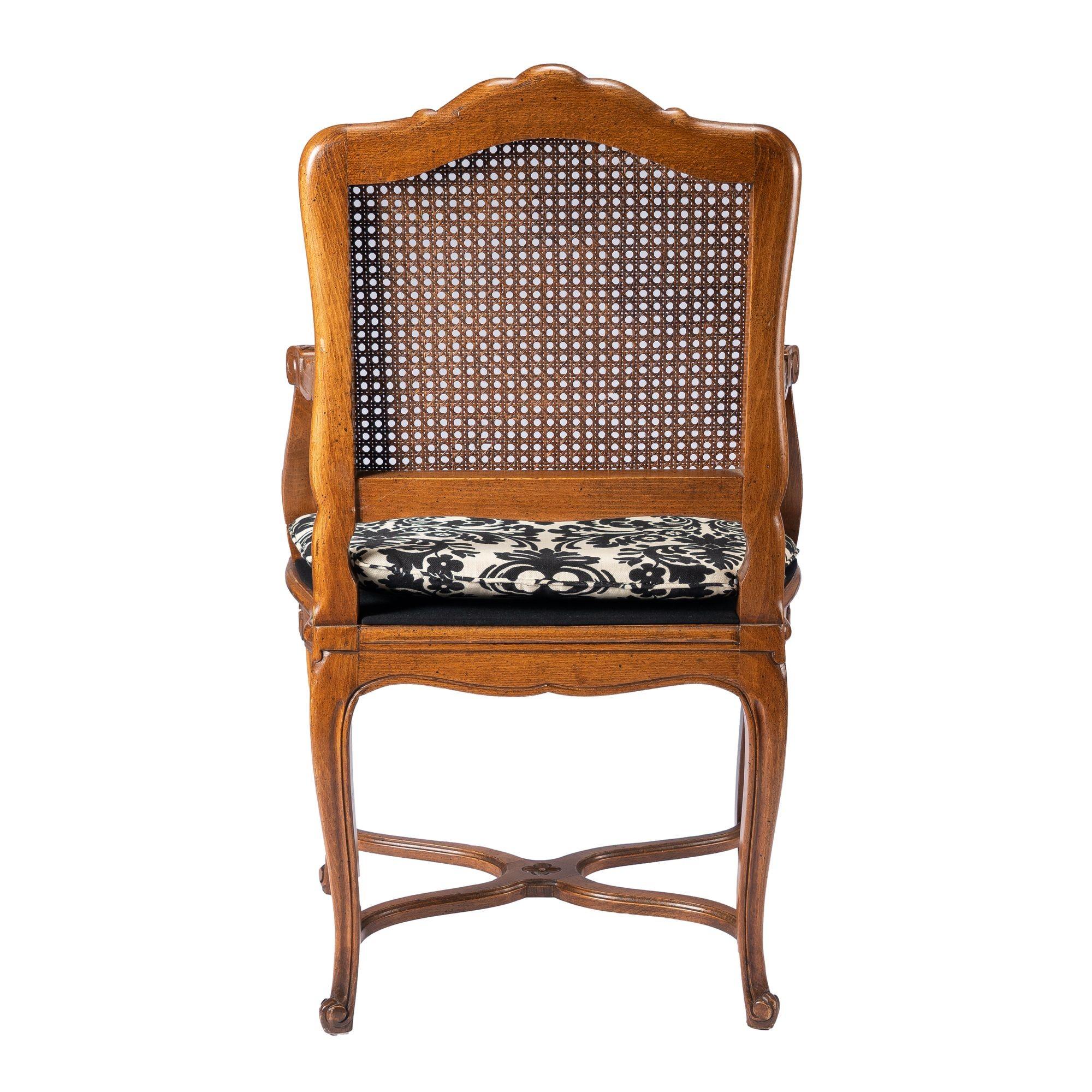 20th Century French Louis XVl style fauteuil, c. 1900's For Sale