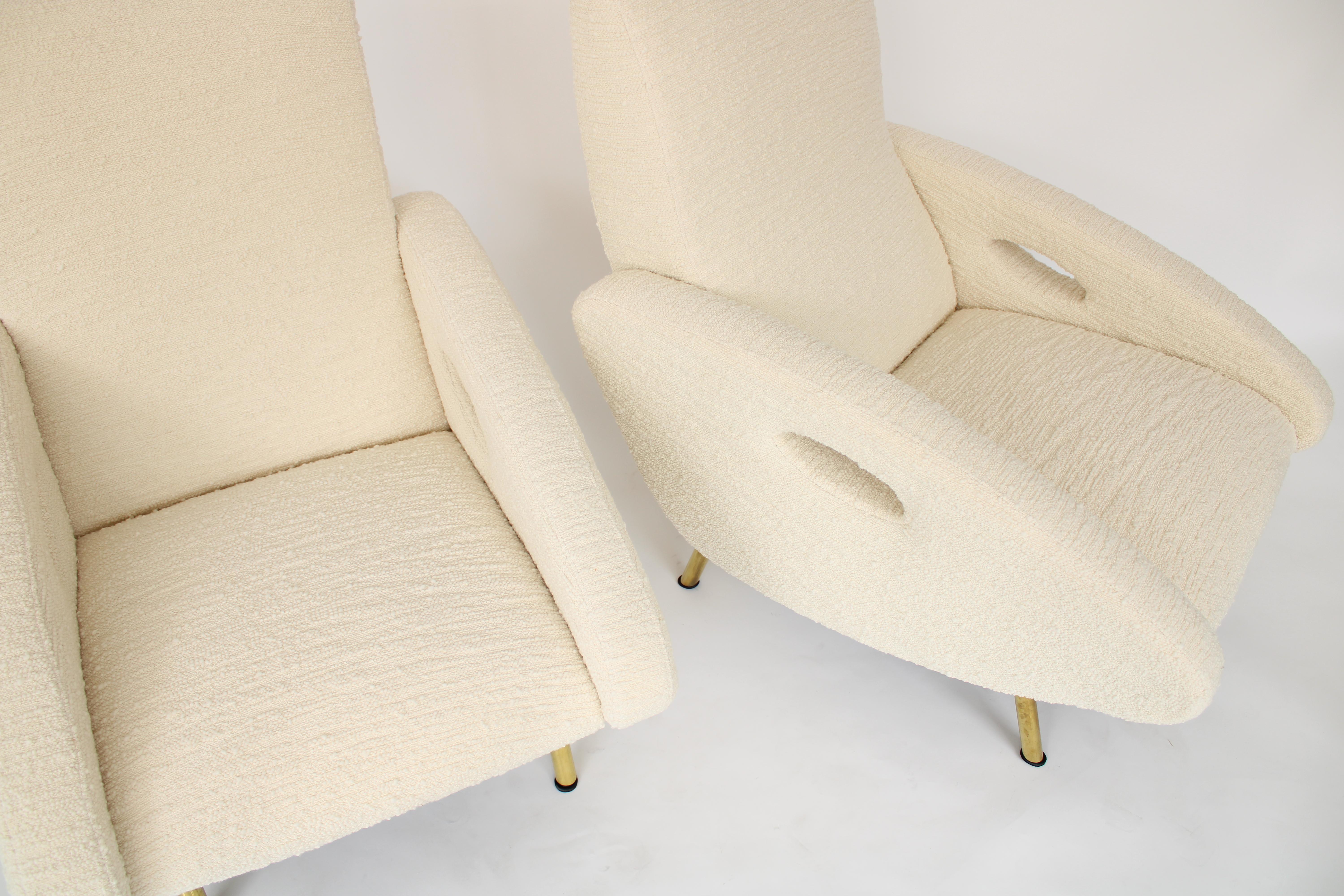 French Lounge Chairs by Francois Letourneur and Edited by Maurice Mourra, Paris 5
