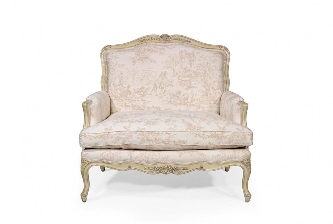French Loveseat Armchair, 20th Century For Sale 11