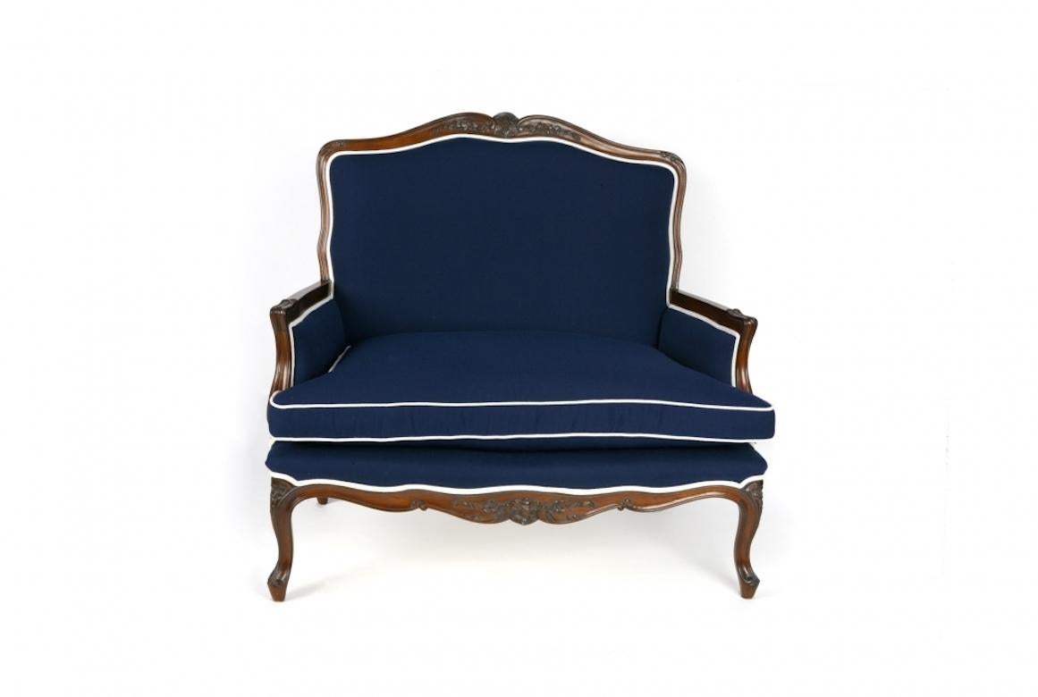 French Loveseat Armchair, 20th Century For Sale 2