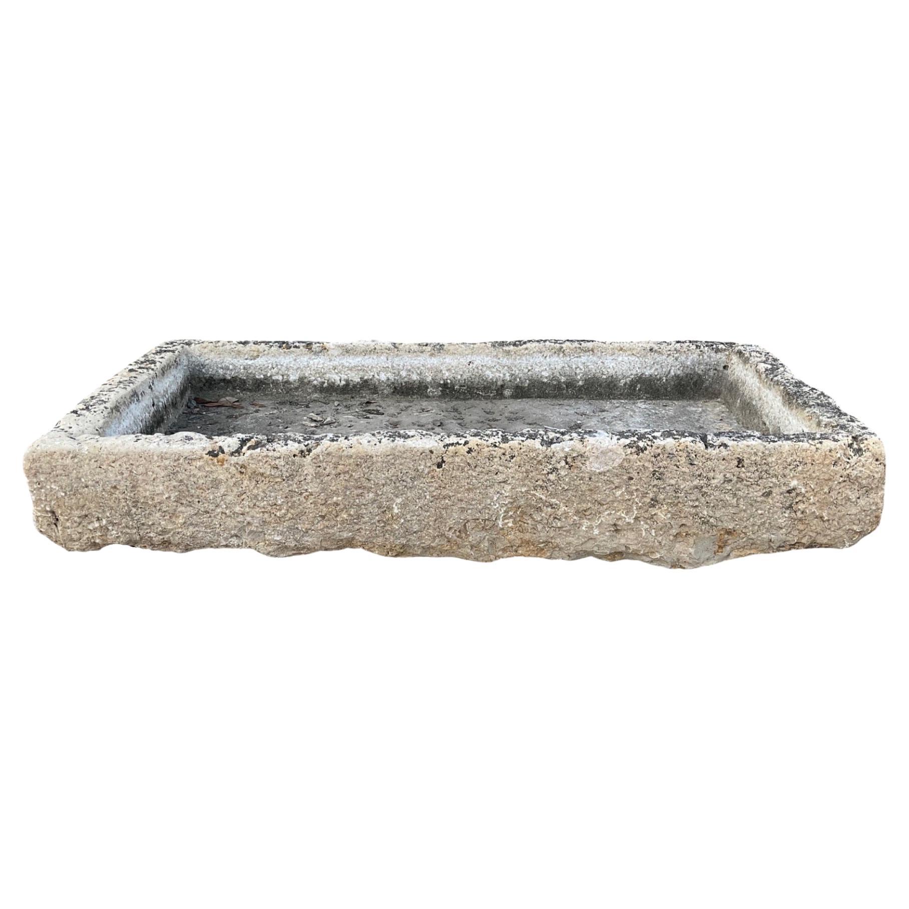 French Low-Line Limestone Trough