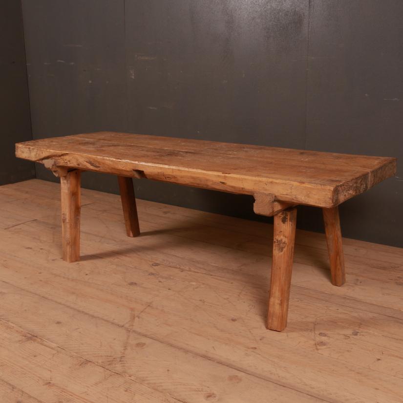 Elm French Low Table