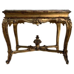 French Luis XV Console Table
