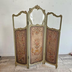 French Luxury Folding 3 Panel Screen, room divider