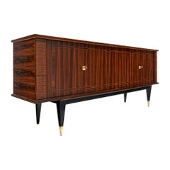 Buffet francese in macassar di metà secolo