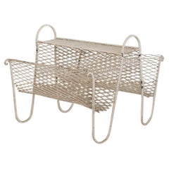 French Magazine Rack in the Style of Mathieu Matégot