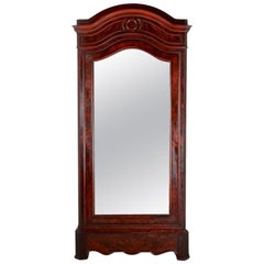 French Mahogany Armoire