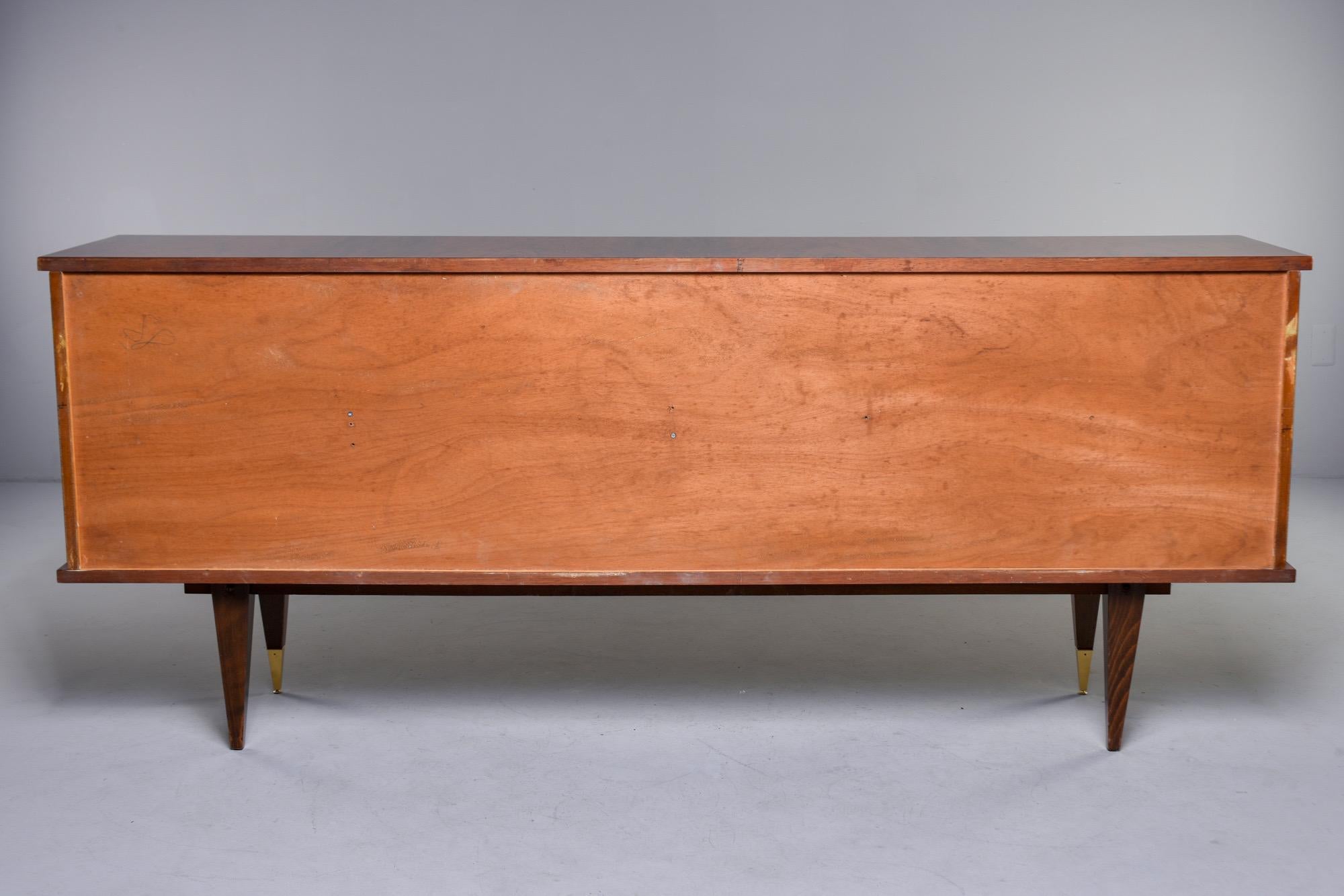 French Mahogany Art Deco Buffet Sideboard or Credenza 7