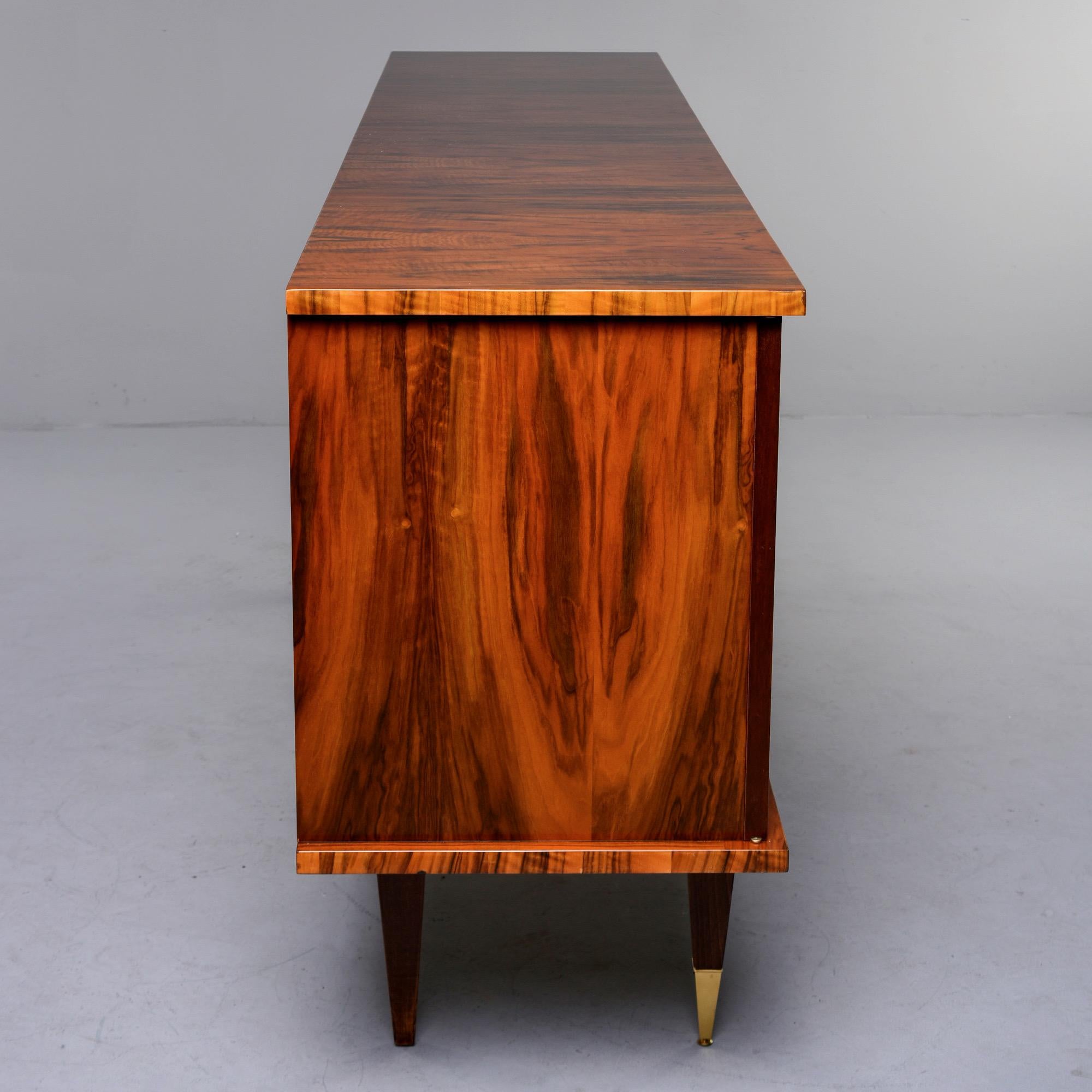French Mahogany Art Deco Buffet Sideboard or Credenza 1