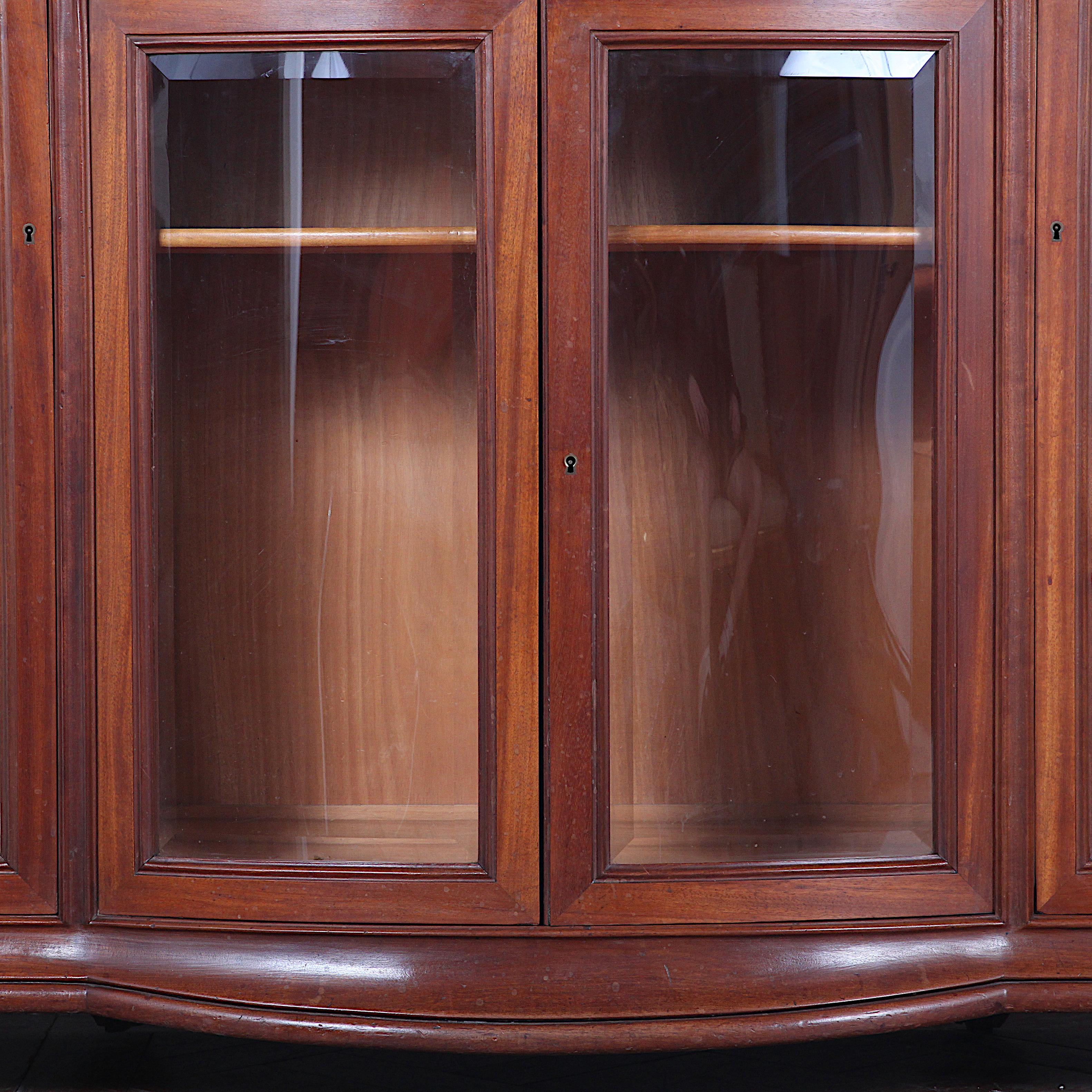 French Mahogany Louis Majorelle Art Nouveau Bookcase. C.1910  3