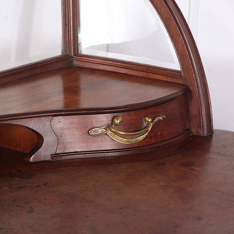 French Mahogany Art Nouveau Writing Desk Signed Louis Majorelle For Sale 5