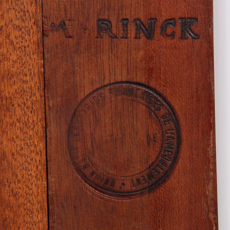 French Mahogany Buffet Signed ‘Rinck’ In Good Condition In Vancouver, British Columbia