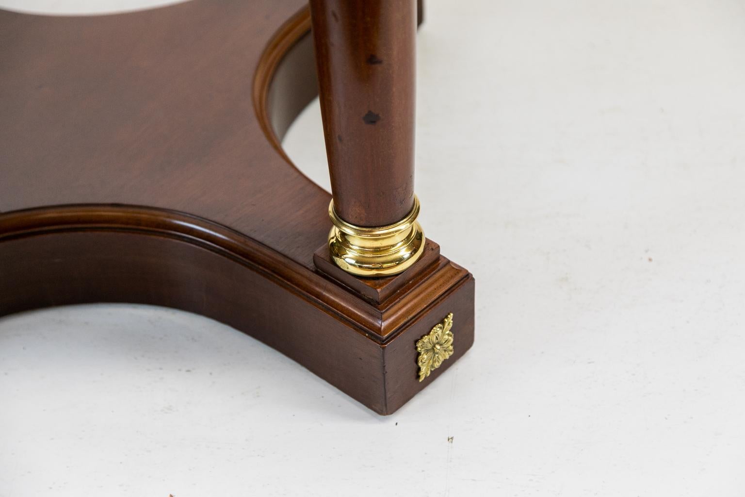 Early 20th Century French Mahogany Center Table For Sale