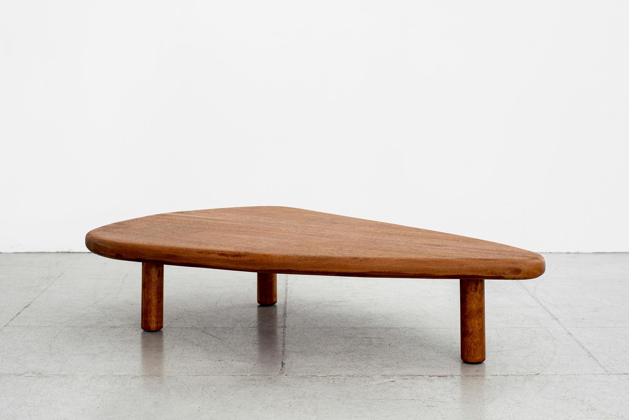 Mid-20th Century French Mahogany Coffee Table