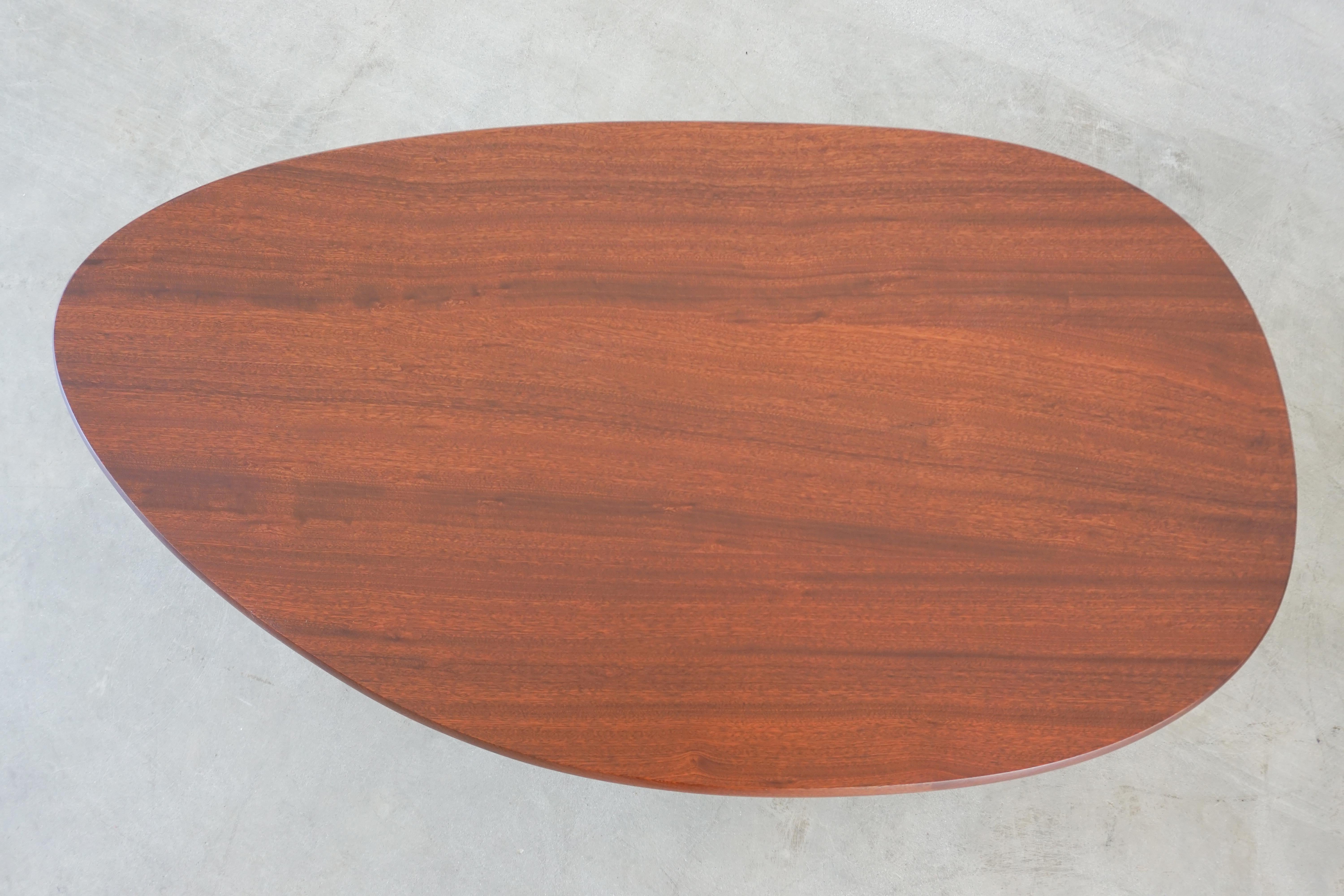 French Mahogany Coffee Table For Sale 1