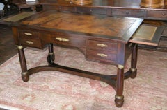 French Mahogany Desk, circa 1850