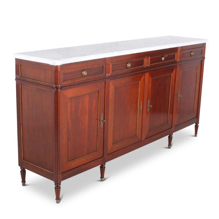 French Mahogany Directoire Buffet In Good Condition In Vancouver, British Columbia