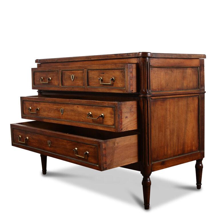 Late 19th Century French Mahogany Directoire Style Commode