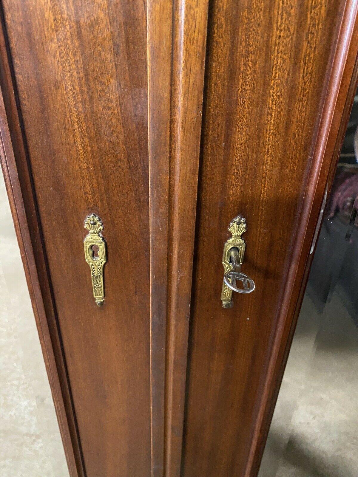 French Mahogany Empire Period Armoire Wardrobe, circa 1900 For Sale 2