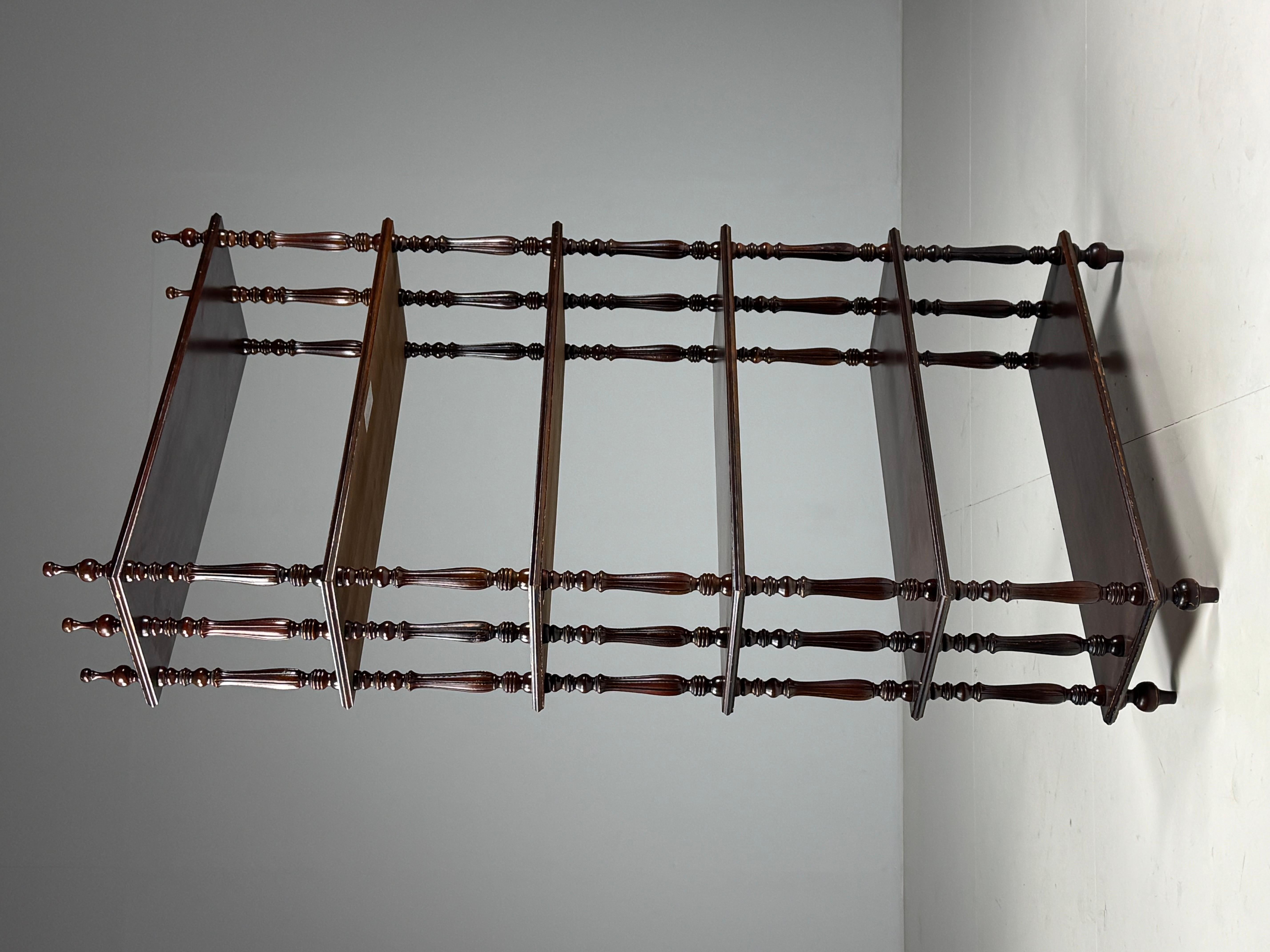 Tavolozza francese in mogano in vendita 6