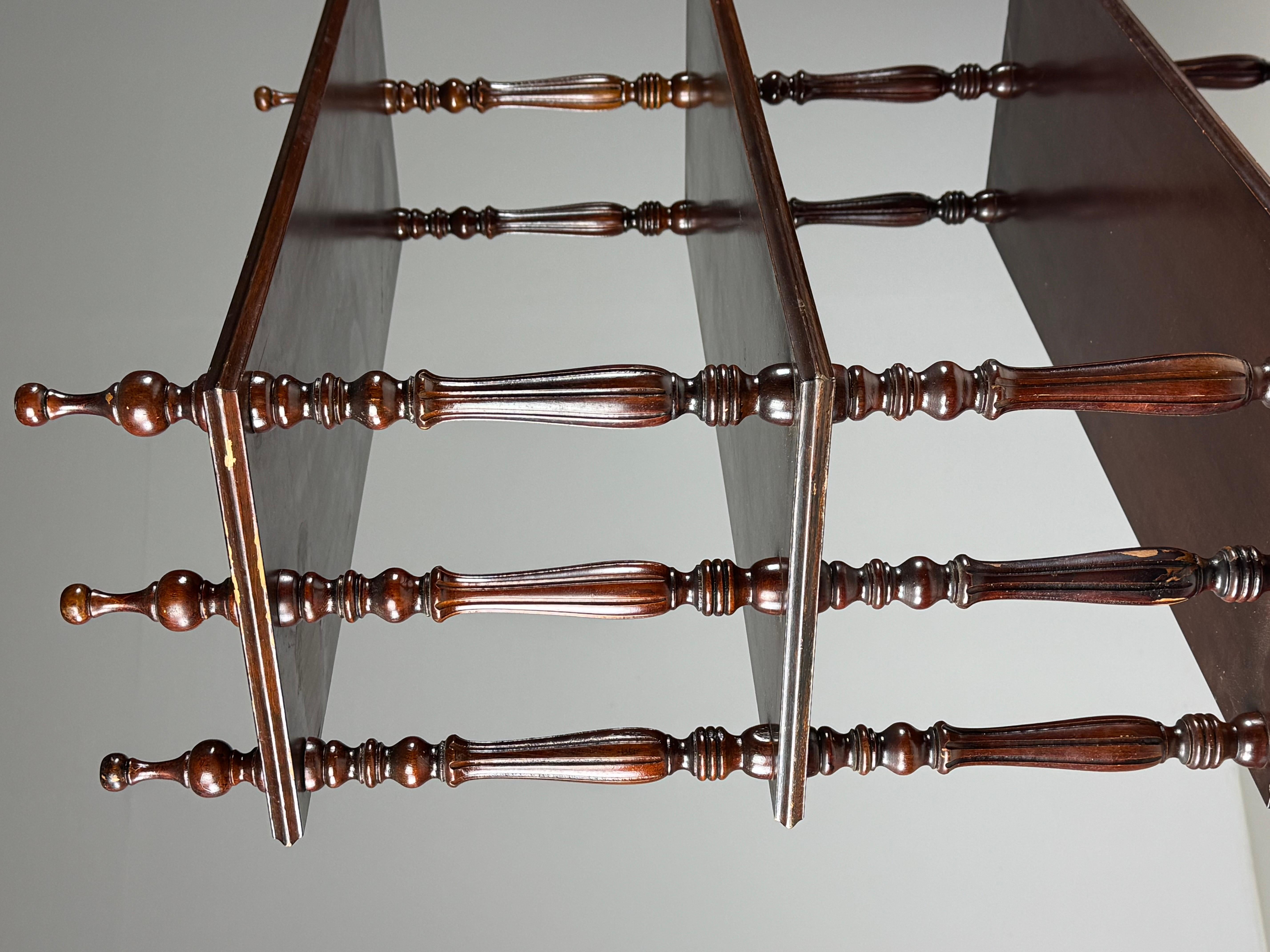 Tavolozza francese in mogano in vendita 7